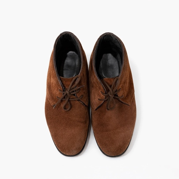 To Boot New York Conte Suede Chukka Boots Mens 11.5 Brown Italian Made main image 5